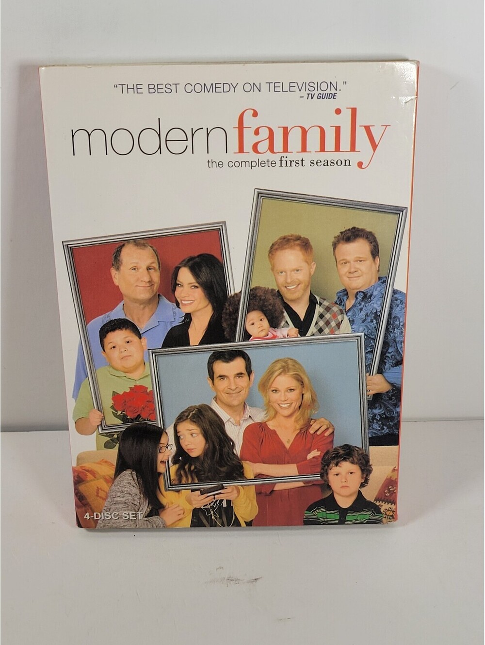 DVD set for the complete first season of Modern Family.
